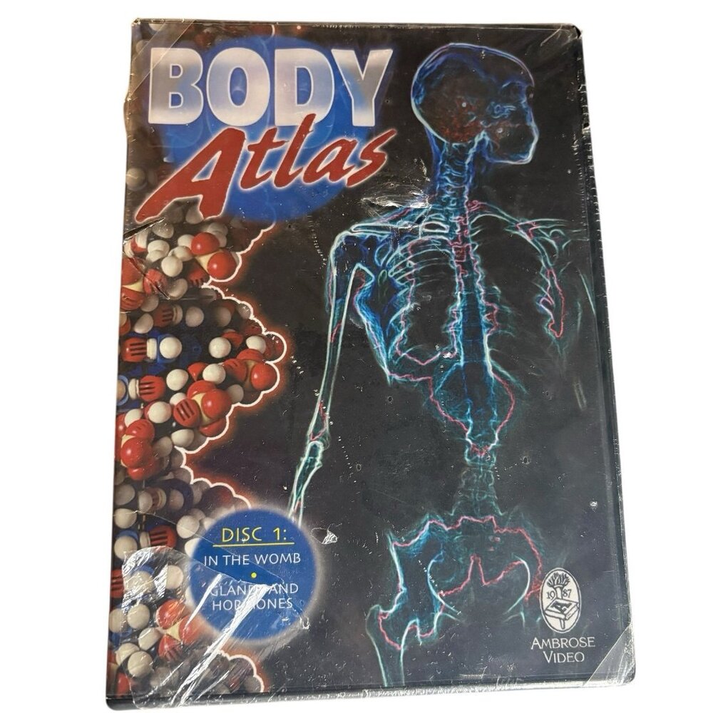 Body Atlas DVD Set 1-5  Complete NEW/SEALED-by Ambrose Video EDUCATIONAL